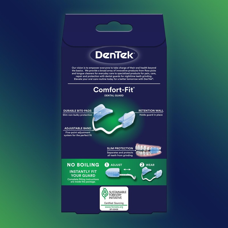 DenTek Comfort-Fit Dental Guard For Nighttime Teeth Grinding, Comfort-Fit Guard,