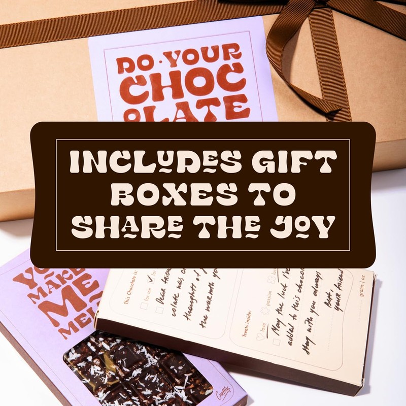 Craftly's Chocolate Making Kit: Create Delicious, Natural Chocolate at Home