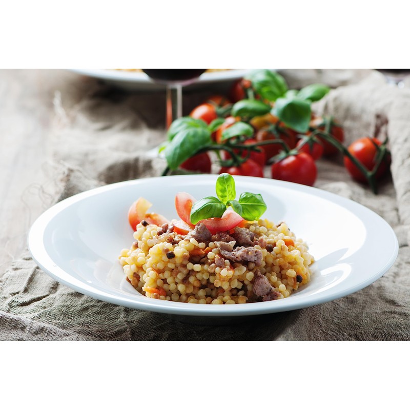 Sanniti Toasted Fregola Sarda FIne Semolina Pasta Fregula Tostata Fina,