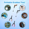 Grabber Reacher Tool - 32” Extra Long Foldable Gripper and