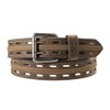 ARIAT Men’s Double Hole Work Belt, Brown, 34