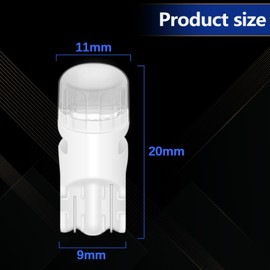 Fenikso 194 Led Bulb Pink 168 T10 2825 5SMD Mini Short 12V T10 2SMD Ceramic Wedge Lamp for Car Dash Instrument Panel Gauge Cluster Dome Map License Plate RV Landscape Light (10 Pcs)