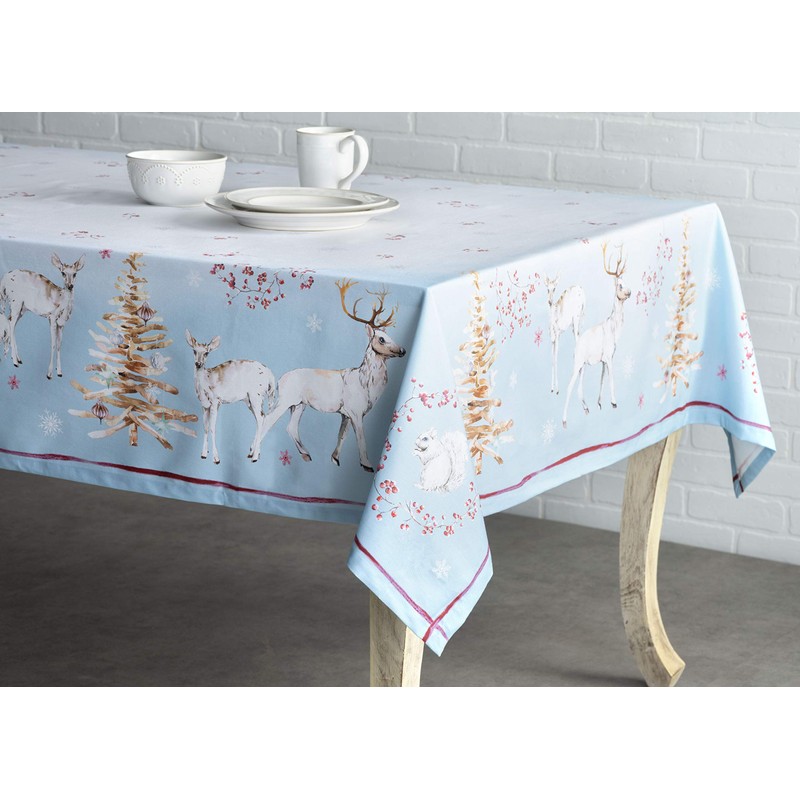 Maison d' Hermine Fairytale Forest 100% Cotton Tablecloth for the
