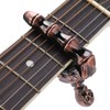 Guitar Capo Ballad Zinc Alloy Silicone Diacritics Skull Musical Instrument