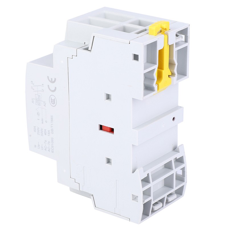BCH8-40M 2P 40A Household AC Contactor DIN Rail Mount with