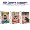EIBEILI 3 Pack Black Cat Diamond Art Kits for Adults,