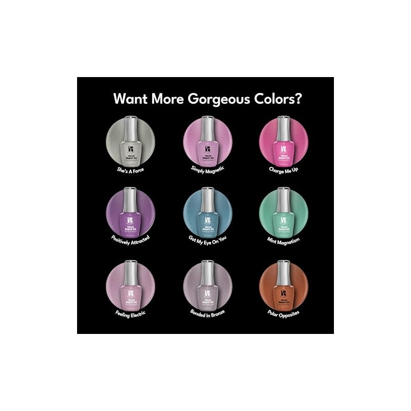 Red Carpet Manicure Esmalte Velvet GEL Magnético Mint Magnetism Green