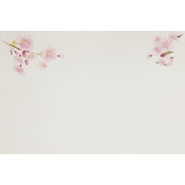 Cherry Blossom Table Mat, 100 x 15.0 inches (26 x 38 cm), Premium Paper Workshop