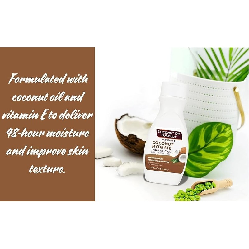 Premium Palmer Coconut Oil Formula Body Lotion 250ml – 48