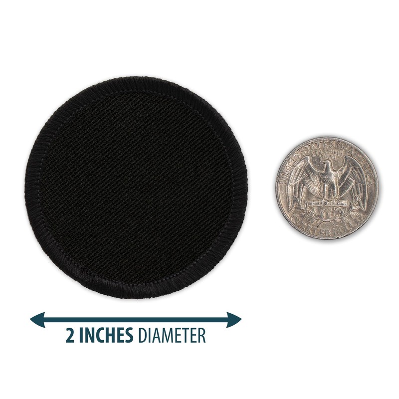 Nuclear Possum Patrol Patch - 2" Diameter Round Embroidered Patch