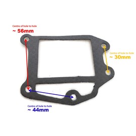 Boat Motor 63V-41133-A0 A1 00 Gasket Exhaust Manifold T15-04000026 For Yamaha Parsun Outboard 9.9HP 15HP E M 2 stroke Engine