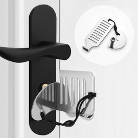 Portable Travel Door Lock Latch & Safety Hook Door Lock 9ea