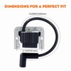 Hipa 24 584 45-S Ignition Coil Replace 24-584-01S Compatible with