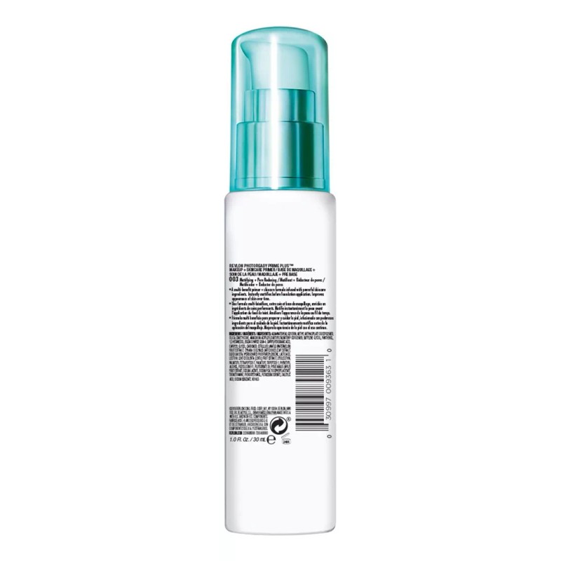 Revlon Photoready Prime Plus Pre Base Matificante 30ml Tono Del