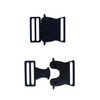 SICOLAS 2 pcs Heavy Duty Metal Climbing Adjustable Release Buckles,