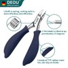 DEOU Podiatrist Toenail Clippers Ingrown Toenail Tools for Thick Nails