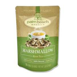 Root Marshmallow Root  Tea by Palm Beach Herbals | 30ct, Caffeine-Free