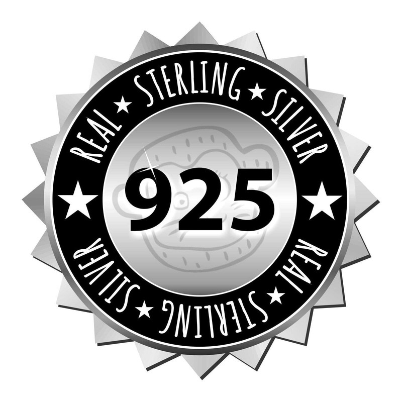 Monkimau Rabbit Stud Earrings 925 Sterling Silver with Synthetic Pearl,