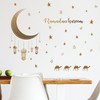 LOONELO Ramadan Kareem Wall Window Sticker with 57.4"x36.2", Muslim Ramadan