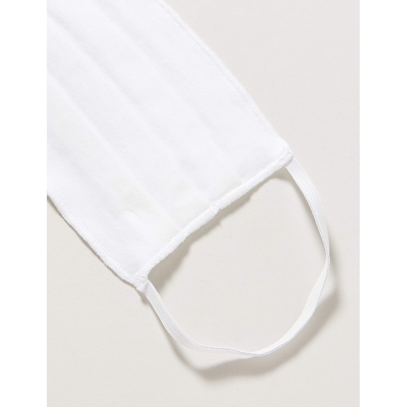 Oscar Apparels Mascherine Riutilizzabili, 100% Cotone BCI con Passante Elastico,