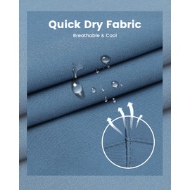 maamgic 5inch Mens Swimming Trunks with Compression Liner 2-in-1 Swim Trunks Stretch Quick Dry Swim Shorts with Zipper Pockets Blue and White X-Large