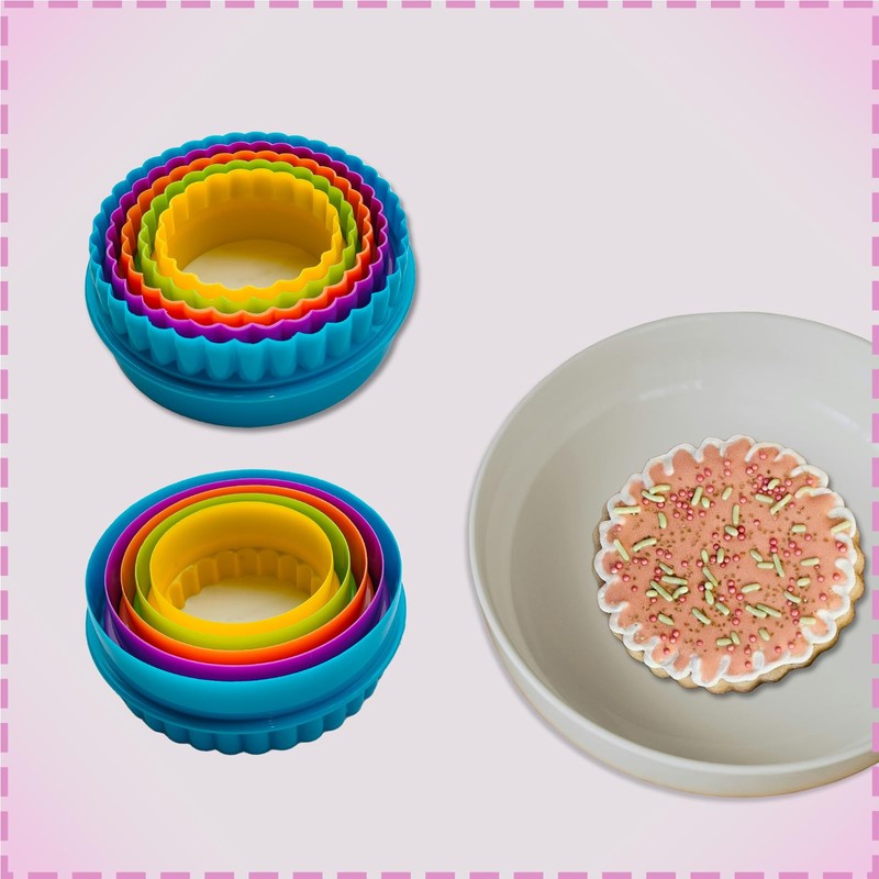 Cookie Cutter Set - 6 PCS Perfect for Baking Unique