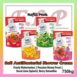 Safi Anti Bacterial Shower Cream Refill 850g