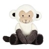 Lambs & Ivy Jungle Party White/Gray Plush Monkey Stuffed Animal
