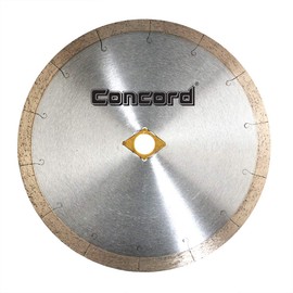Concord Blades CRJ080D10HP 8 Inch Continuous Rim Tile Diamond Blade with"J" Slot