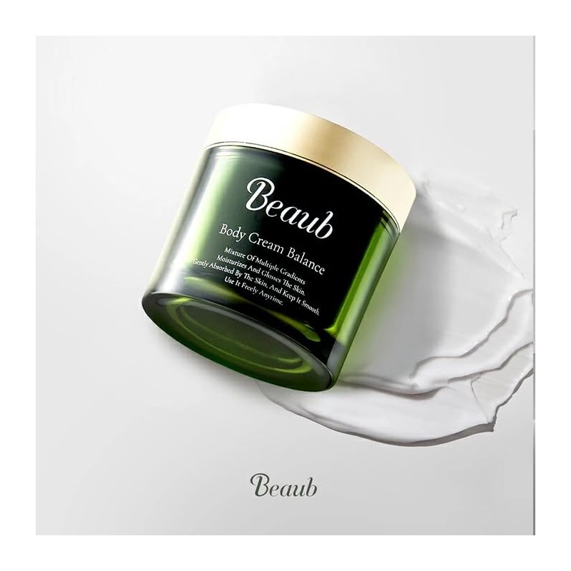 Beaub Body Cream, Balance, 6.0 oz (170 g), Body Milk,
