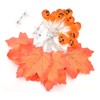 LED String Light Autumn Pumpkin Red Maple Leaves String Light