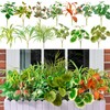 Artificial Plants Outdoor Greenery Stems, 20PCS Faux Greenery Bushes UV