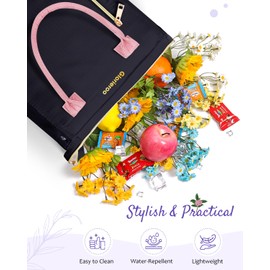 Lunch Box Bag Women Girls - Insulated Leakproof Waterproof Lightweight Reusable Cooler for Work Picnic - Back to School Teacher Mothers Day Christmas Birthday Gifts