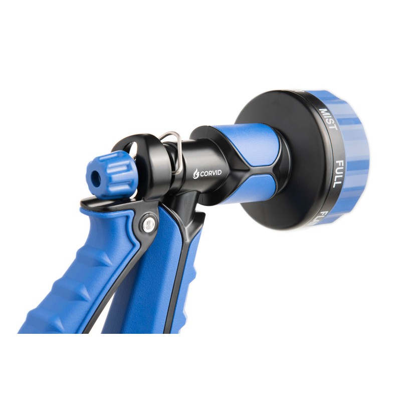 Corvid 8-Pattern Rear Trigger Spray Hose Nozzle – Durable Plastic