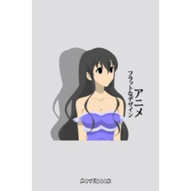 Flat Design Anime Notebook: Sketchbook_ 6x9 inches, 120 dotted pages, Notebook, planner, journal, organiser, bullet journal