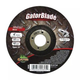 Ali Ind. Gator 4 in. D X 5/8 in. in. Metal Grinding Wheel 9605