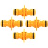 Hozelock 4 x Double Coupling Coupling for Hose Extension 1/2