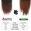 BAOTA Senegalese Twist Crochet Hair for Kids Ombre Brown 12