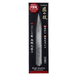 Green Bell Takumino Waza Ingrown Hair Tweezers Tweezers G-2152, Color Randomly Sent, 1 Piece / 그린벨 타쿠미노 와자 인그로운헤어 핀셋 족집게 G-2152, 색상랜덤발송, 1개