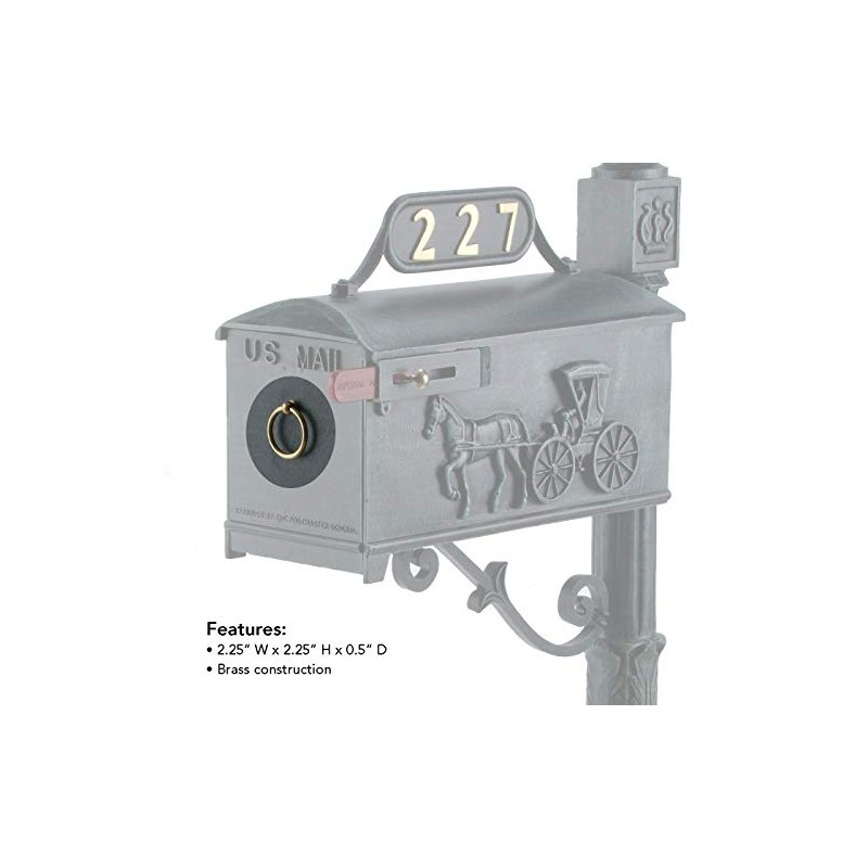 Imperial Mailbox Brass Ring