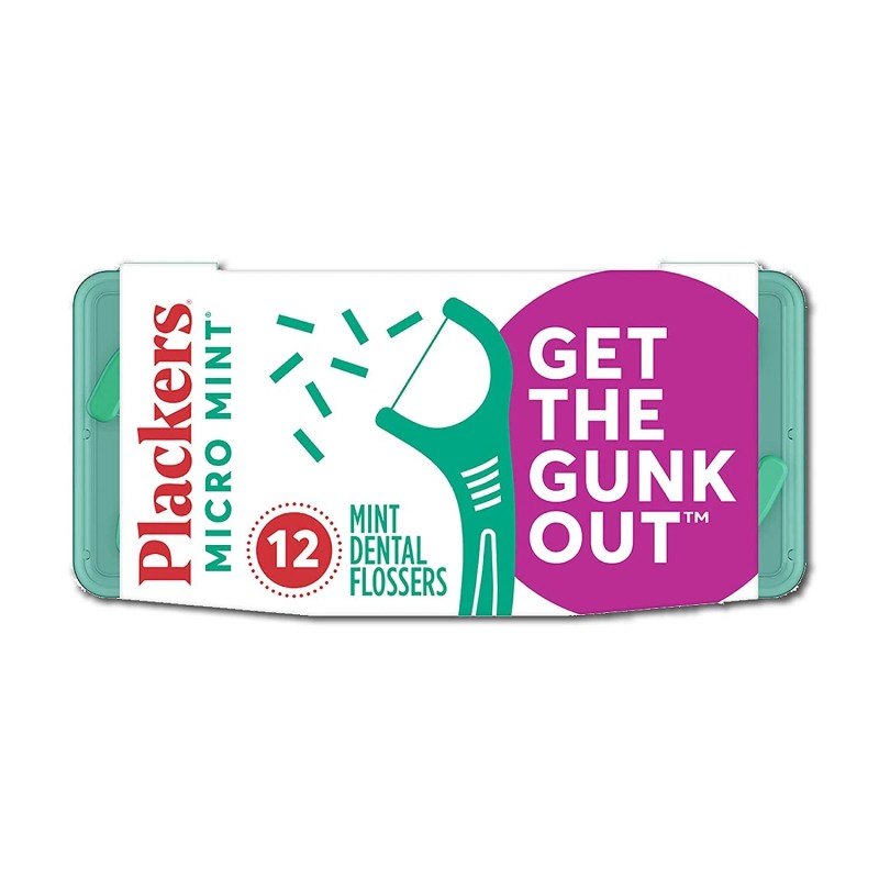 300 CT Plackers Micro Mint Dental Floss Tooth Picks Plastic