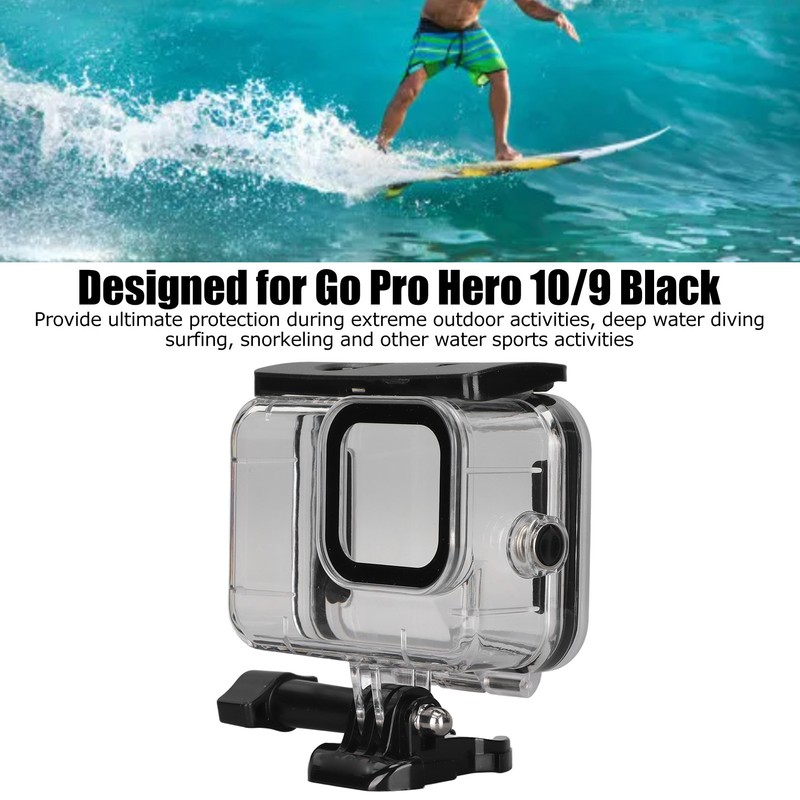 For Go Pro Hero 10/9 Black Case Filter Kit 60m