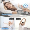 Projection Digital Alarm Clock for Bedroom, Beedove FM Radio Alarm