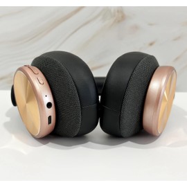 Wireless Bluetooth Headphones 5.3 Over Ear Headphones Wireless Bluetooth Headphones Noise Cancelling Bass Stereo Sound Powerful 40H Black