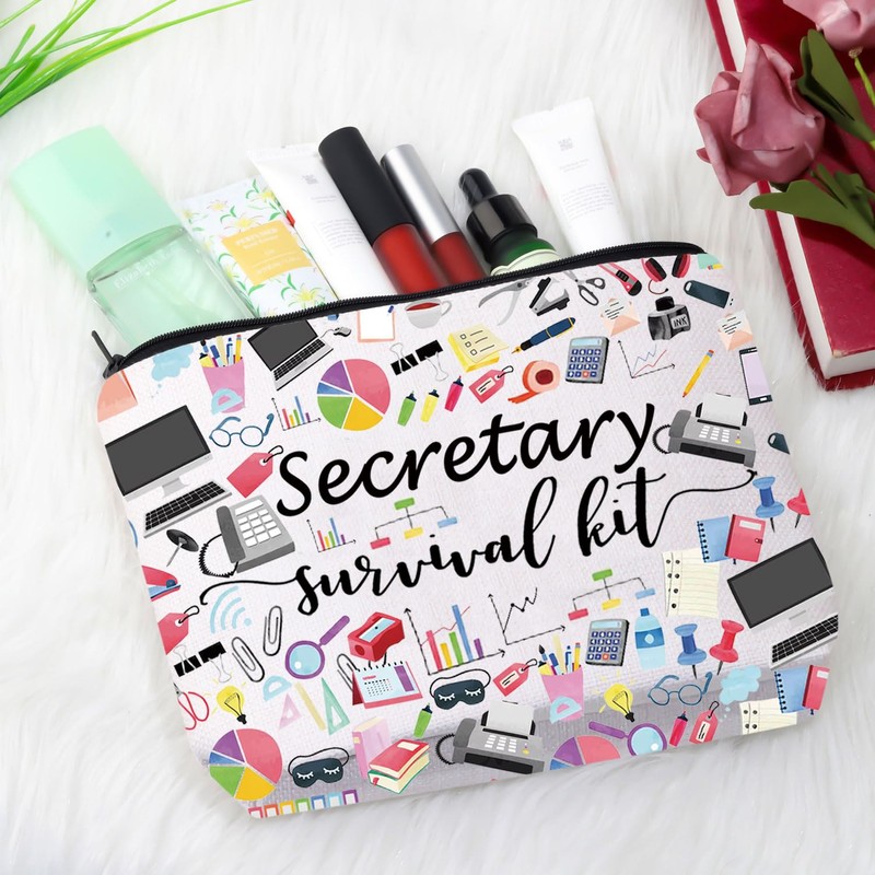 Secretary Survival Kit Secretary Gift Travel Accessories Toiletry Bag Makeup