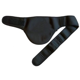 EXTREME OUTDOOR AND SPORTING GOODS Vertical Neoprene Stoma Neoprene Ostomy-Stoma Bag Belt-Stoma Belt-Colostomy Belt-Stoma Support (Left Side, Size 4 = 36" to 38")