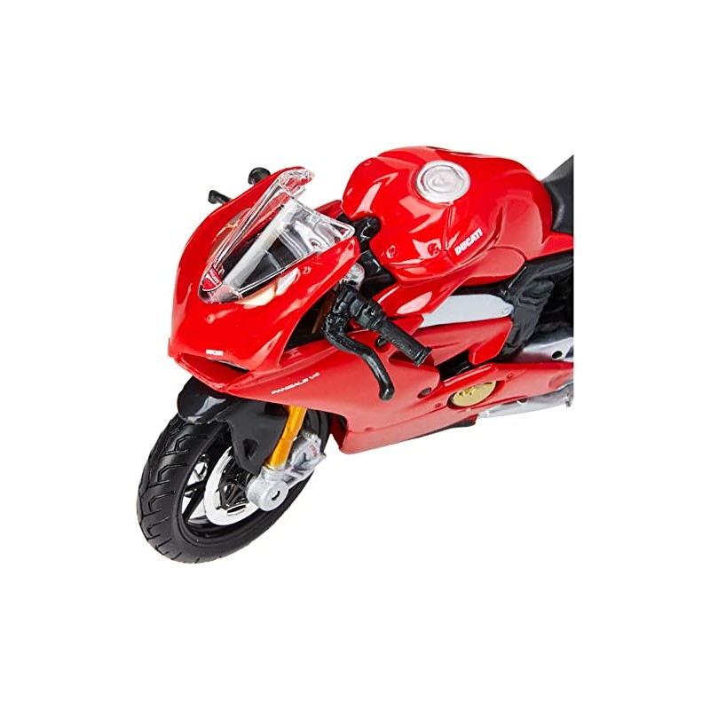 Bburago B18-51080 1:18 Ducati Panigale V4,Black,17 x 7 x 10.8