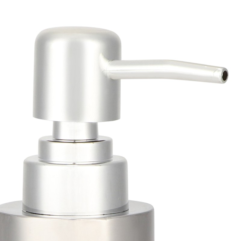 Wall Mounted Home Bathroom Stainless Steel Round Manual Hand Liquid