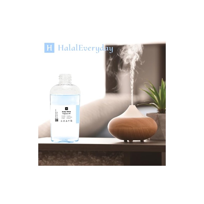 Amber White body oil - 10 ml