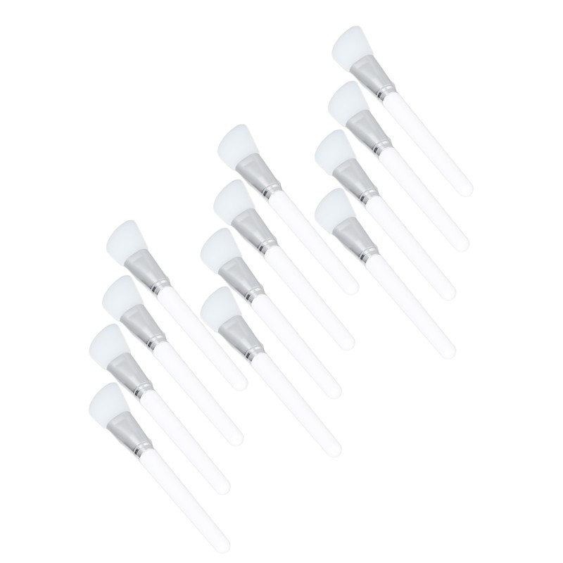 12pcs Face Mask Brush Silicone Facial Mud Mask Applicator DIY